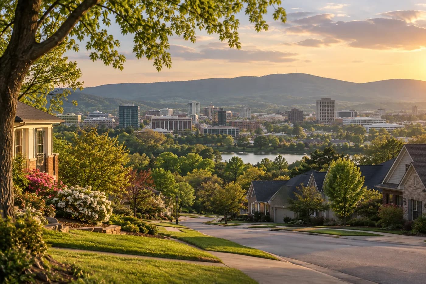 Huntsville, Alabama cityscape