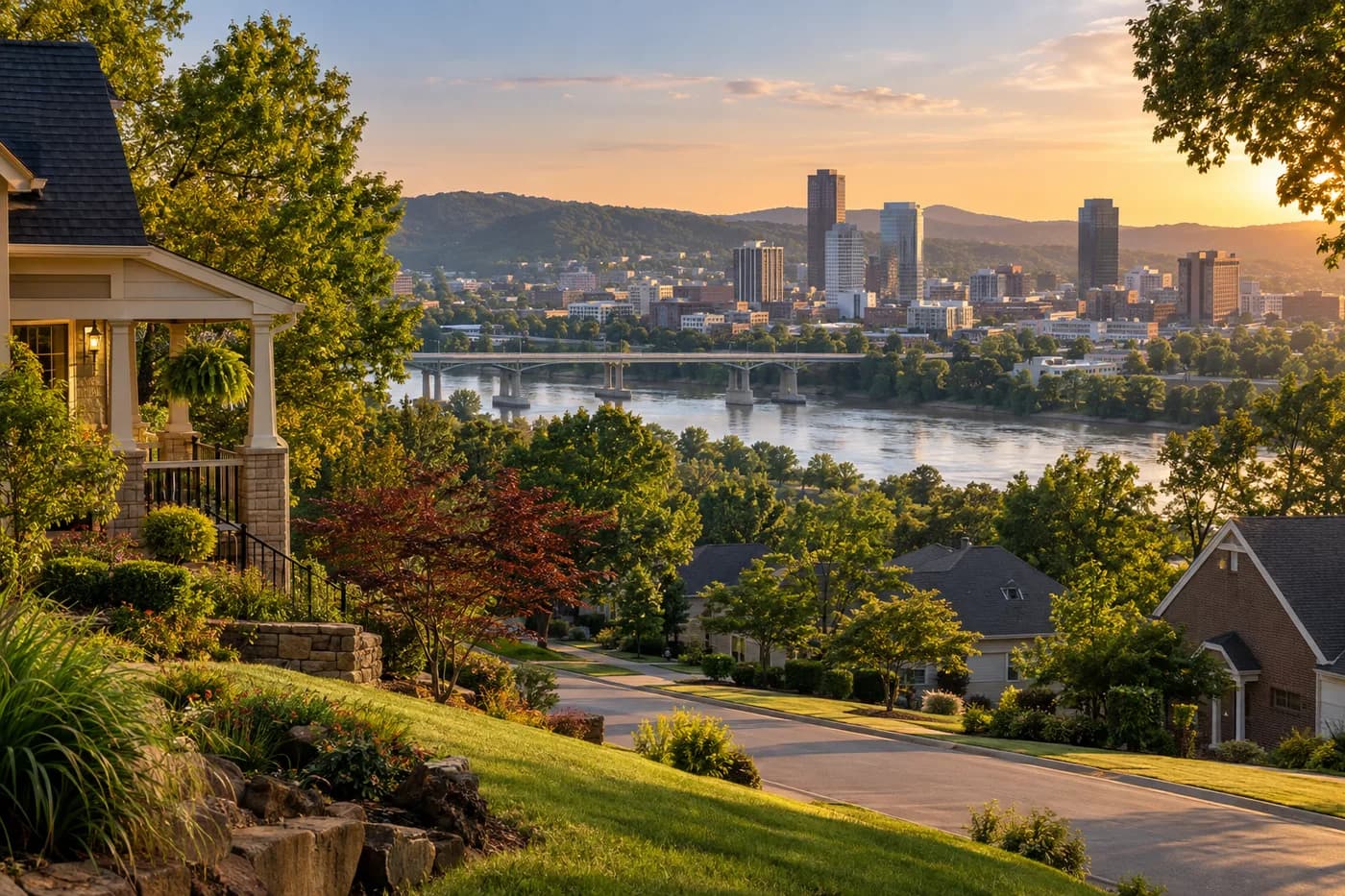 Little Rock, Arkansas cityscape