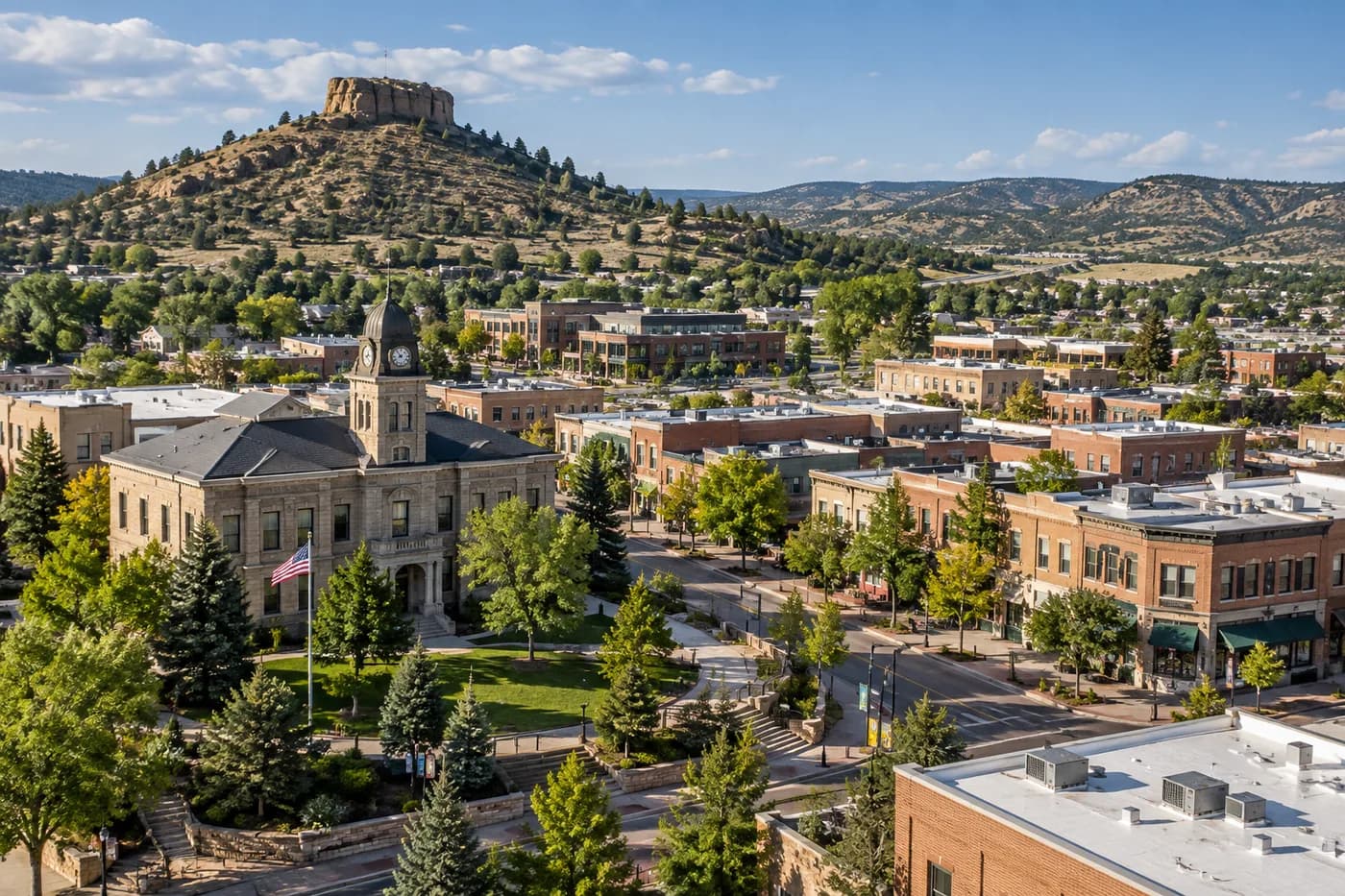 Castle Rock, Colorado cityscape