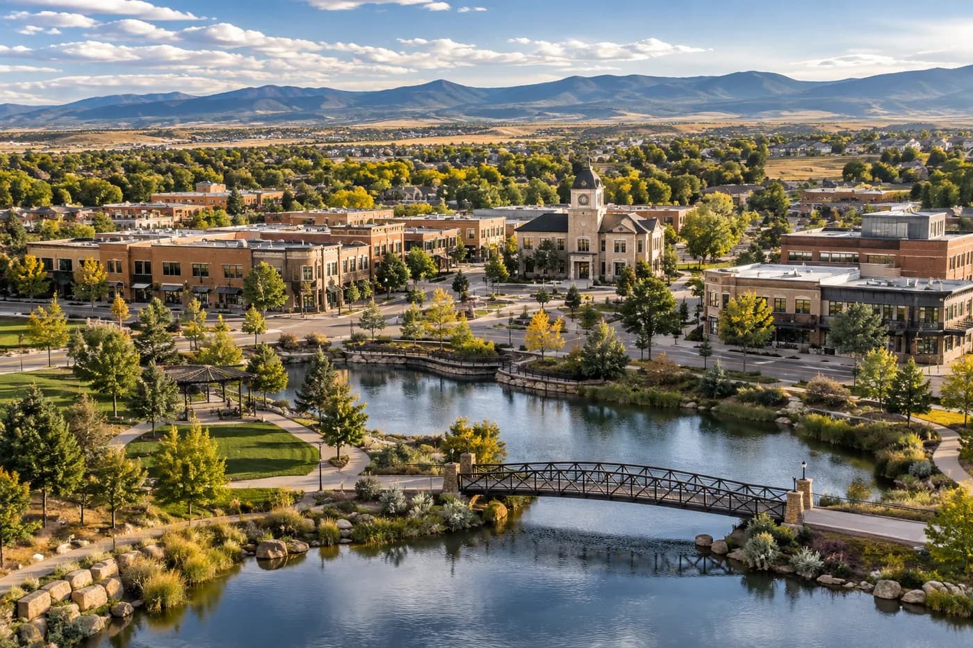 Parker, Colorado cityscape
