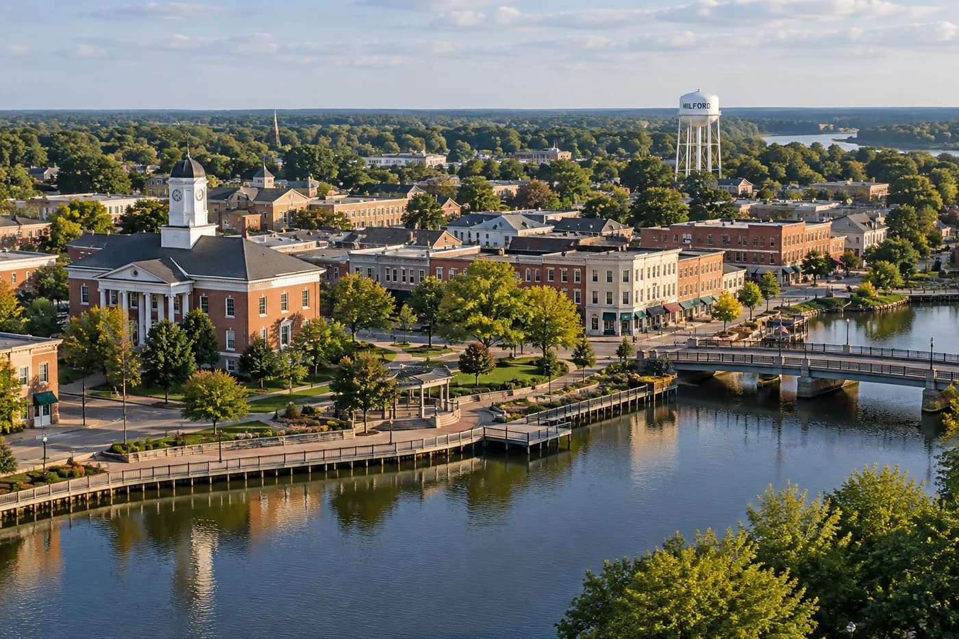 Milford, Delaware cityscape