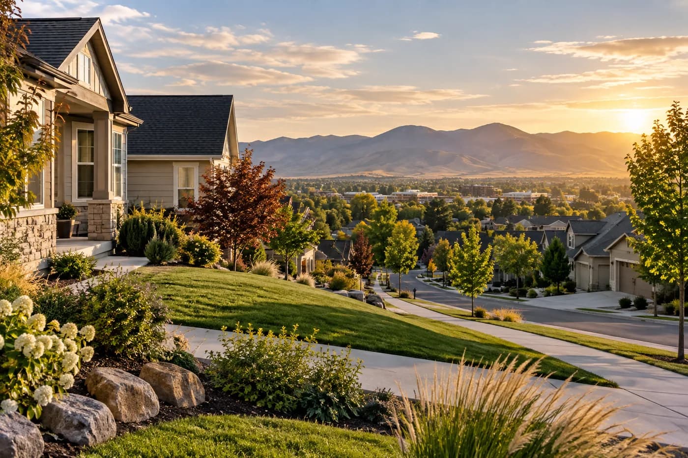 Meridian, Idaho cityscape
