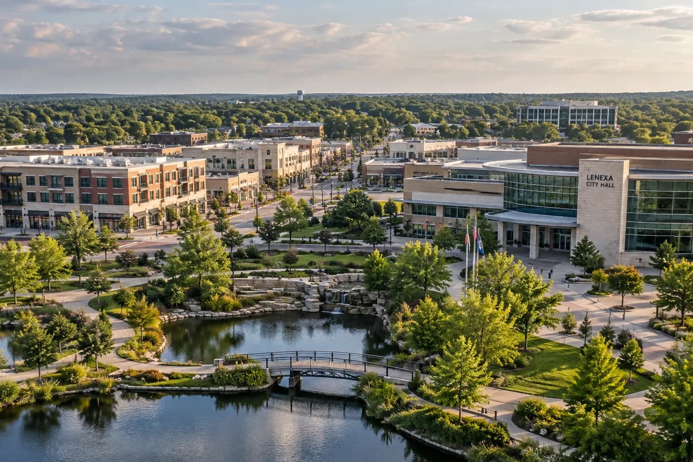 Lenexa, Kansas cityscape