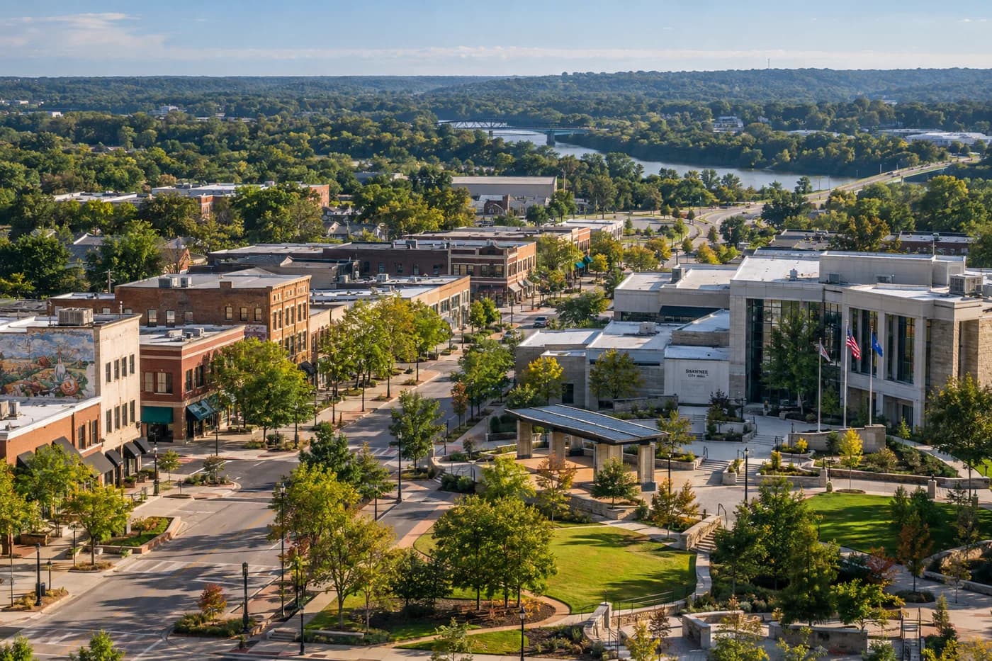 Shawnee, Kansas cityscape
