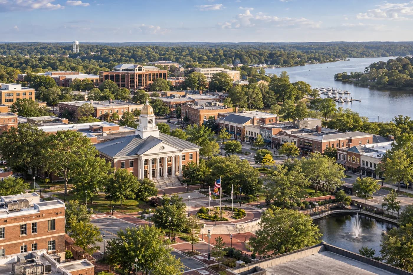 Bowie, Maryland cityscape