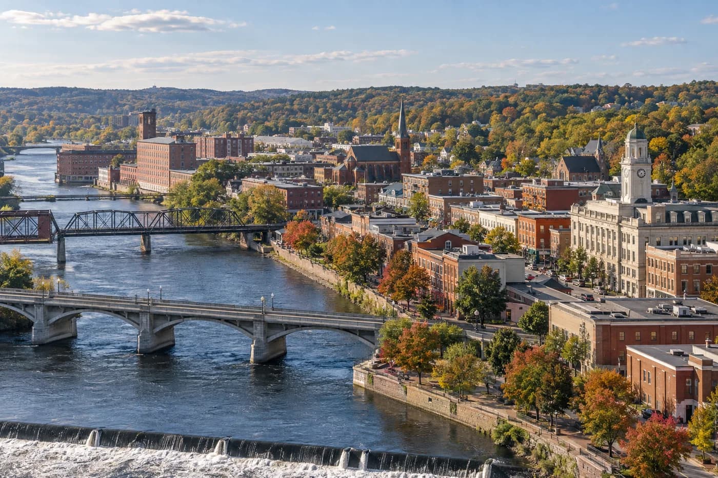 Haverhill, Massachusetts cityscape