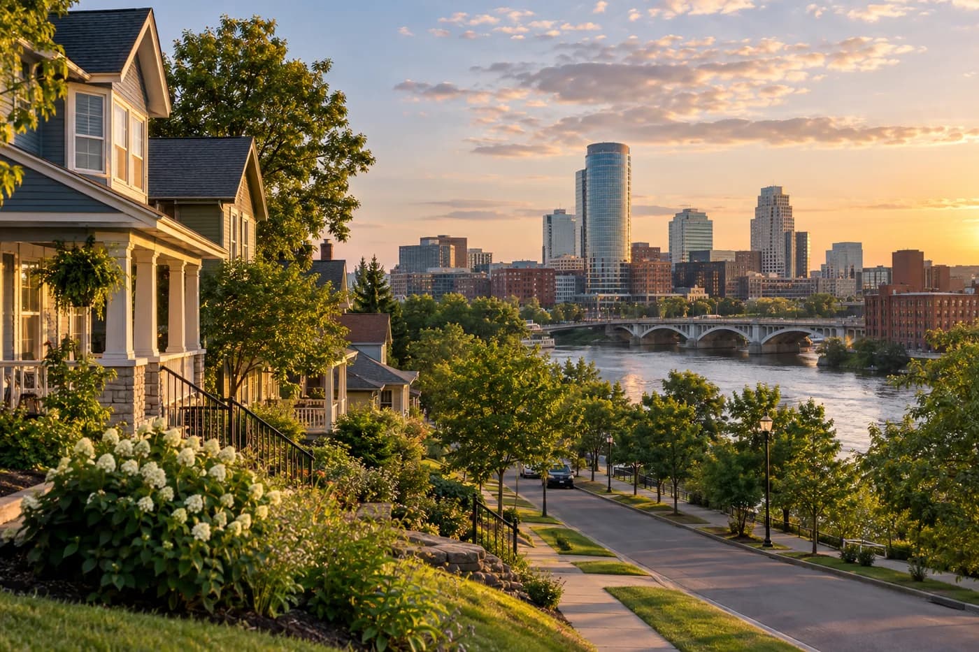 Grand Rapids, Michigan cityscape