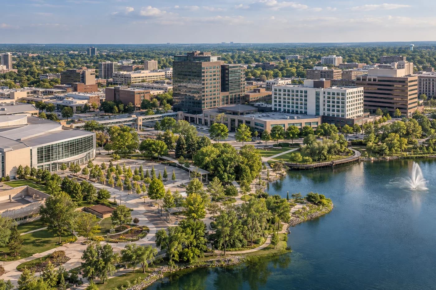 Bloomington, Minnesota cityscape
