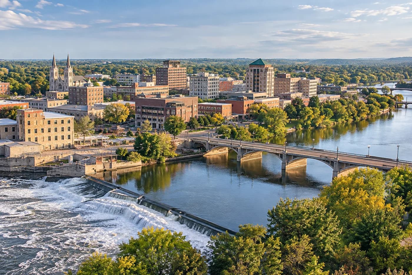 St. Cloud, Minnesota cityscape