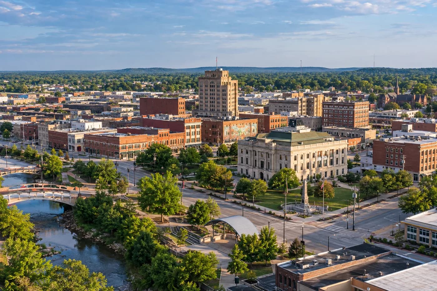 Joplin, Missouri cityscape