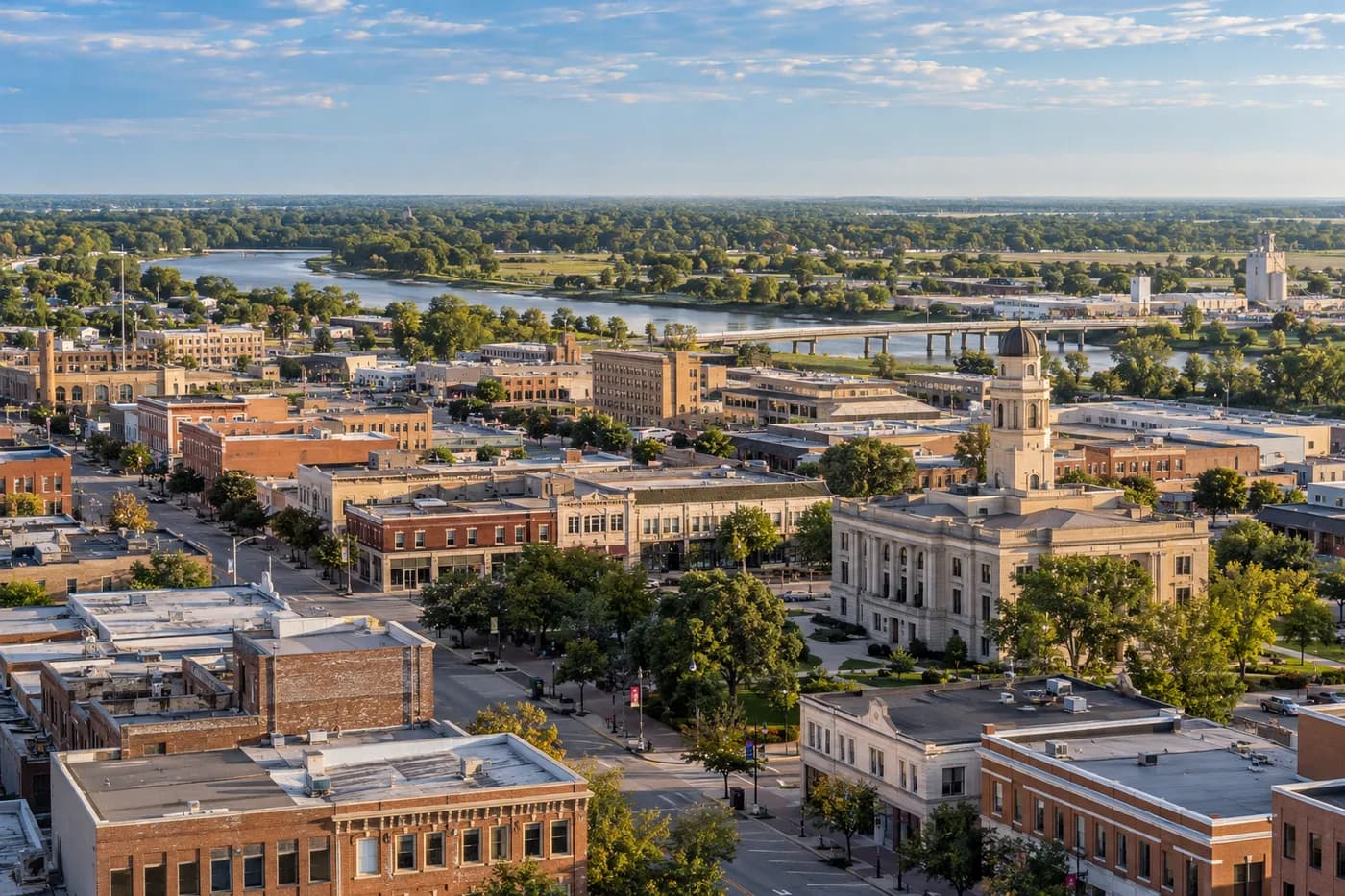 Kearney, Nebraska cityscape