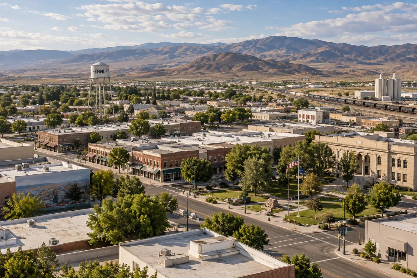 Fernley, Nevada cityscape
