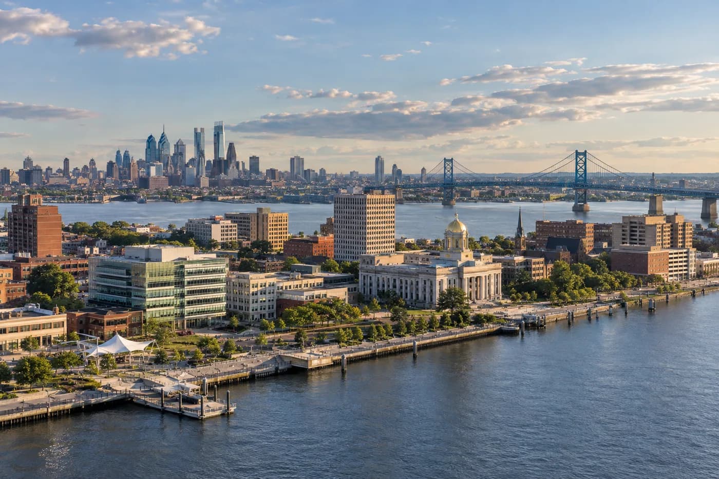 Camden, New Jersey cityscape