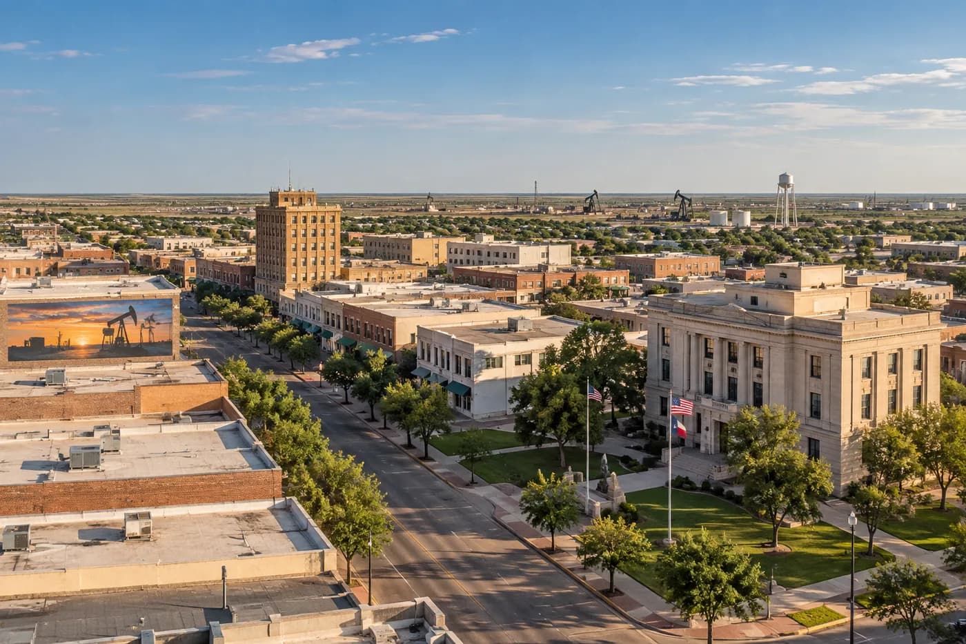 Hobbs, New Mexico cityscape