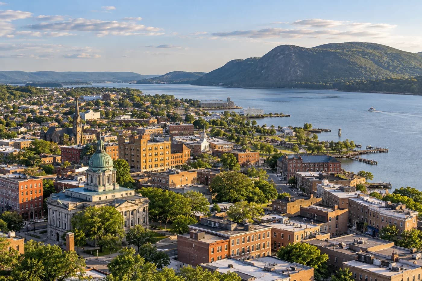 Newburgh, New York cityscape