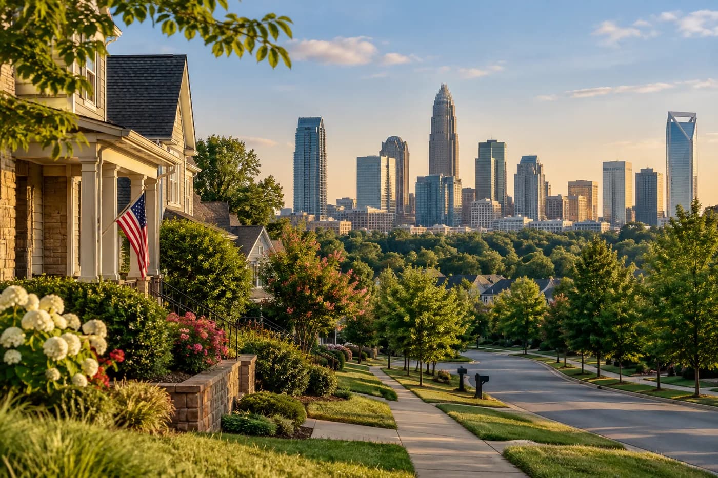 Charlotte, North Carolina cityscape