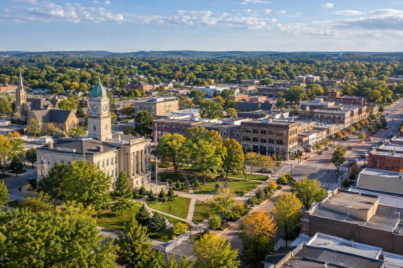 Parma, Ohio cityscape