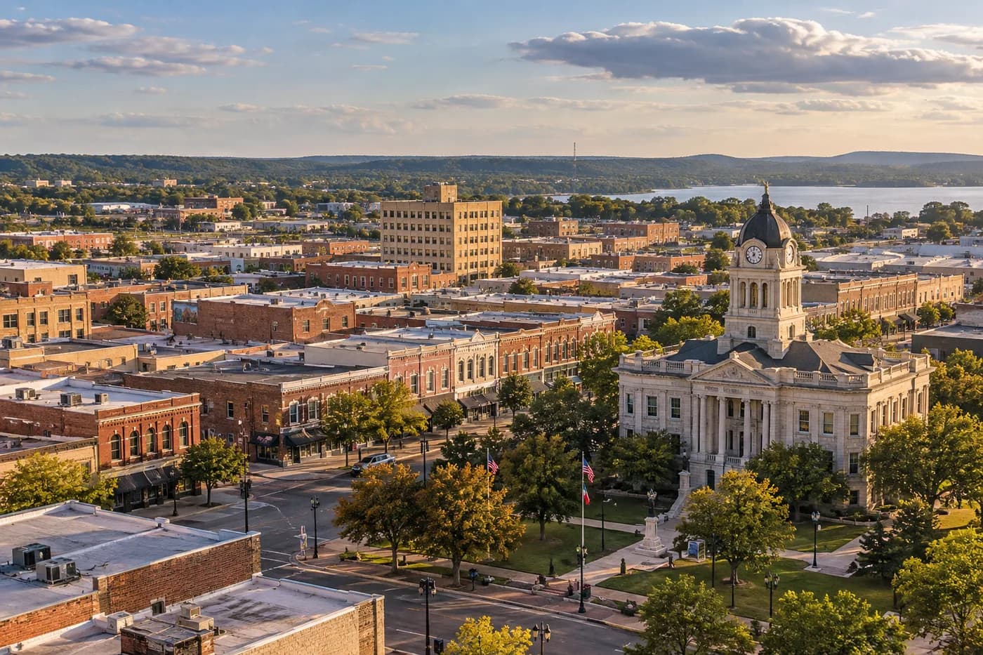 Ardmore, Oklahoma cityscape