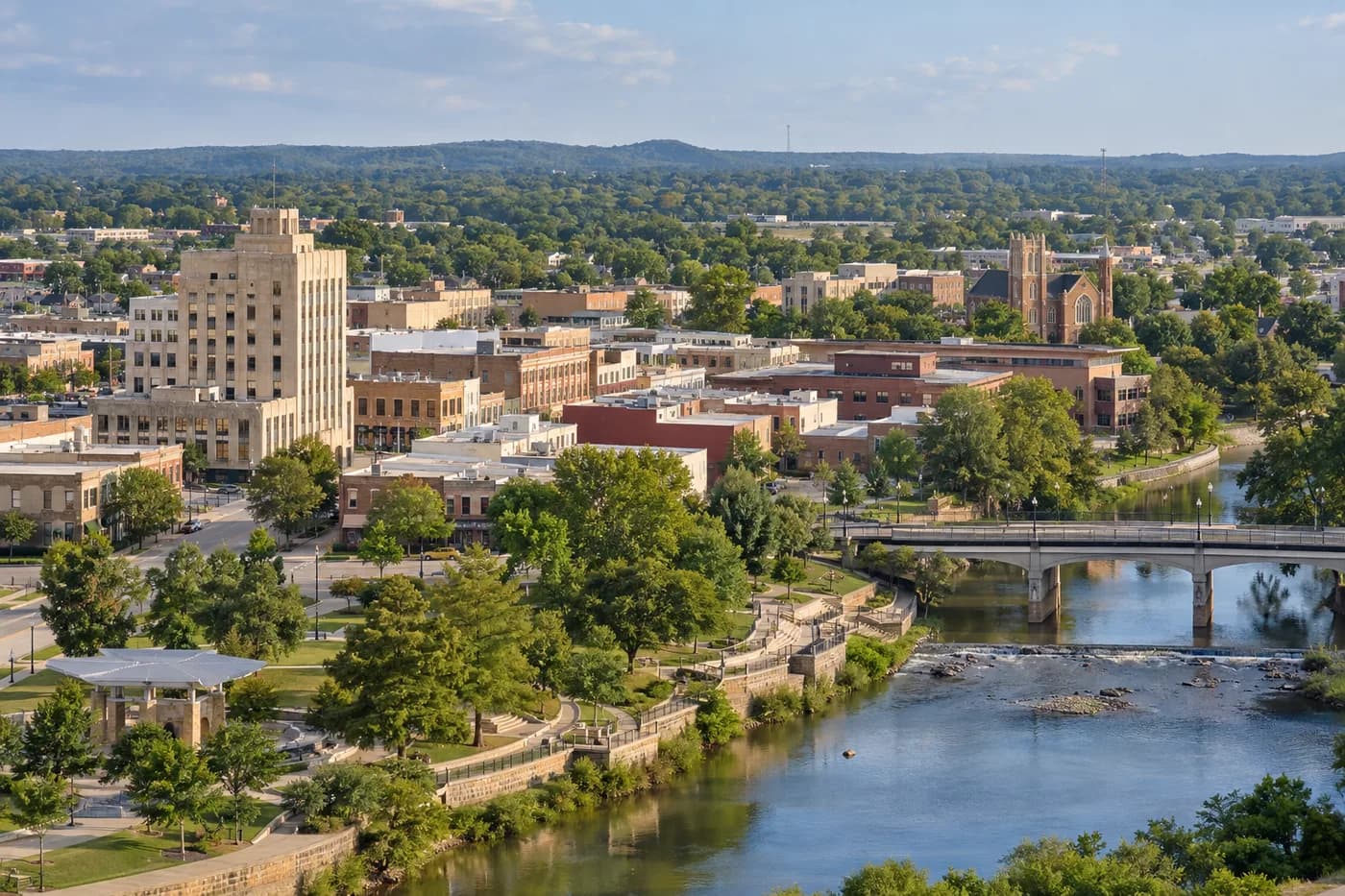 Bartlesville, Oklahoma cityscape