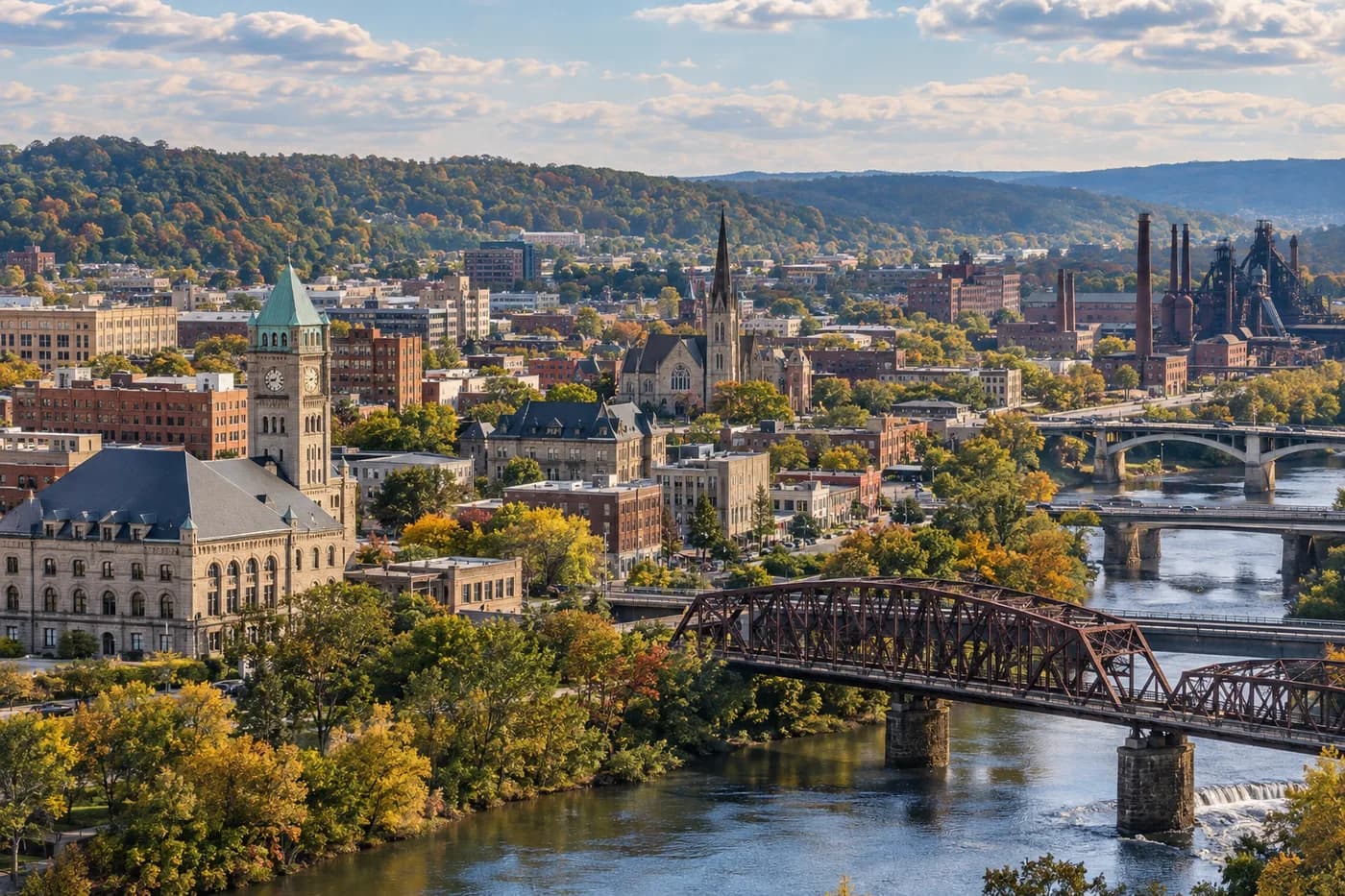 Bethlehem, Pennsylvania cityscape