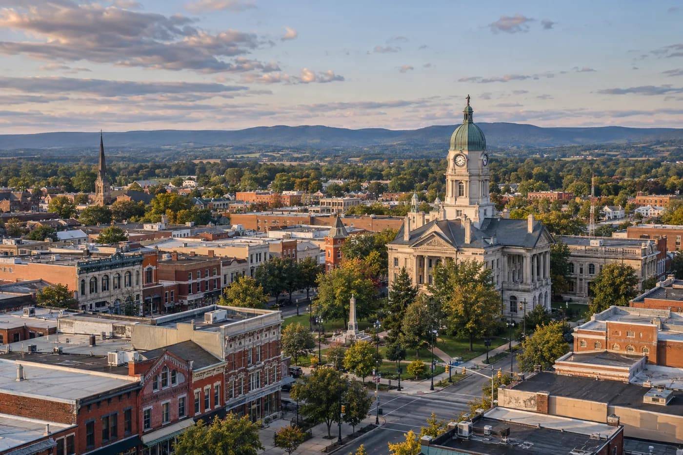 Chambersburg, Pennsylvania cityscape