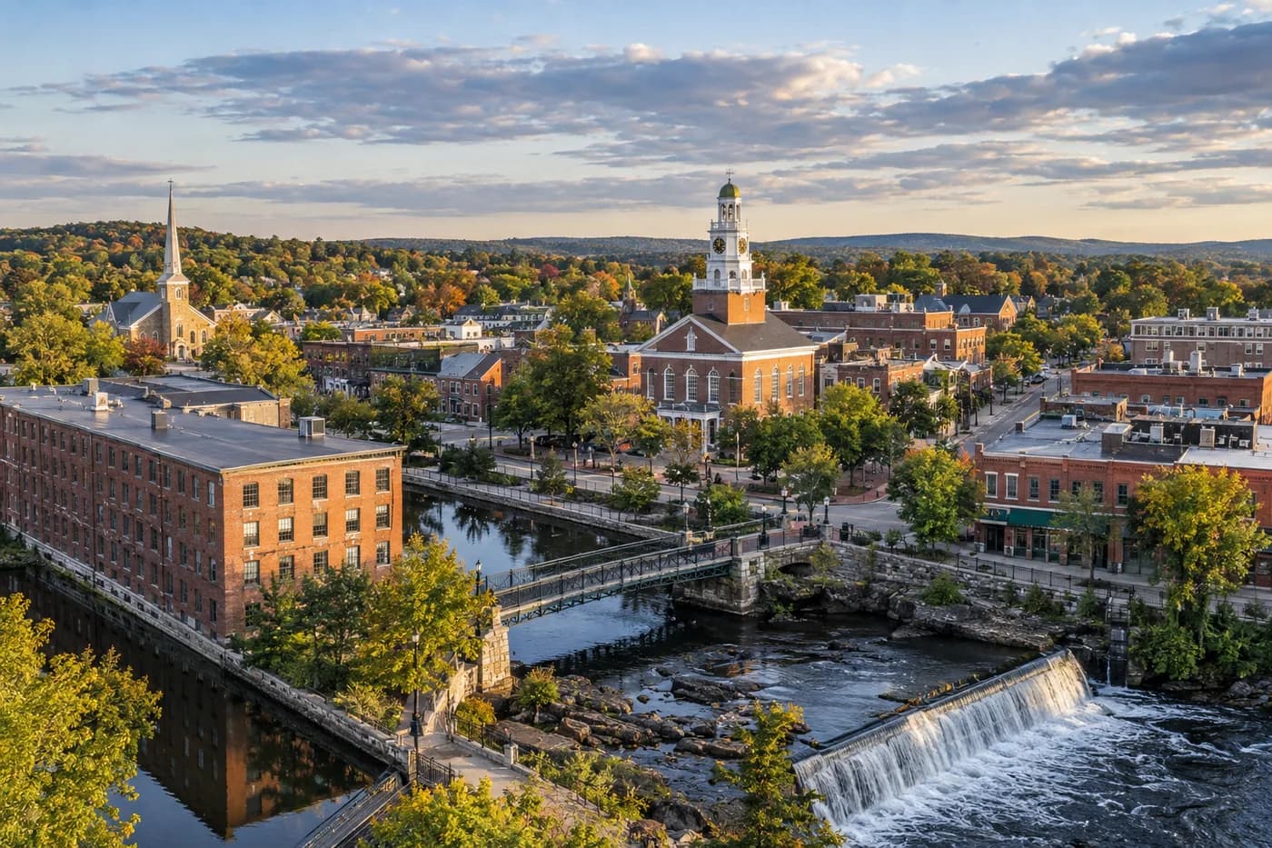 Cumberland, Rhode Island cityscape