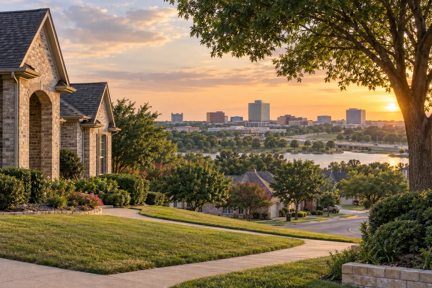 Garland, Texas cityscape