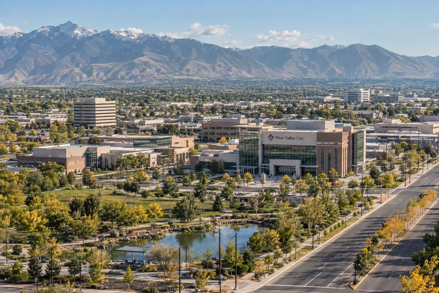 West Valley City, Utah cityscape