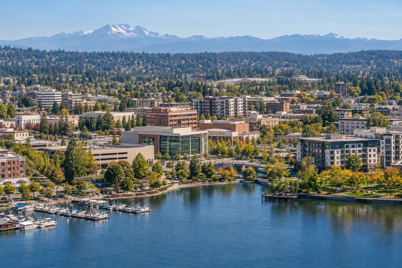 Renton, Washington cityscape